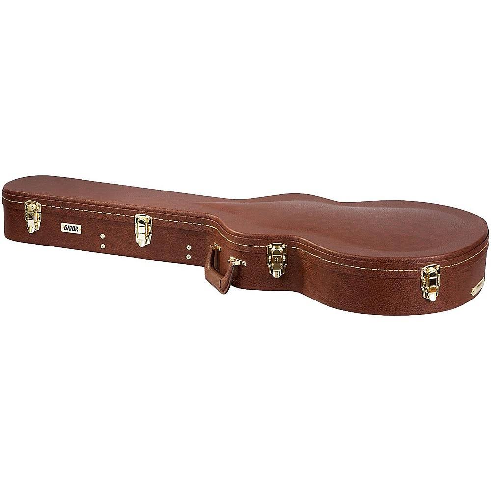 Semi-Hollow Guitar Deluxe Wood Case k7