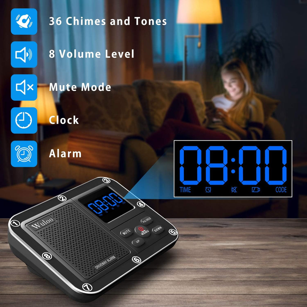 Wireless Driveway Alarm Outdoor Motion Sensor Detector System A7