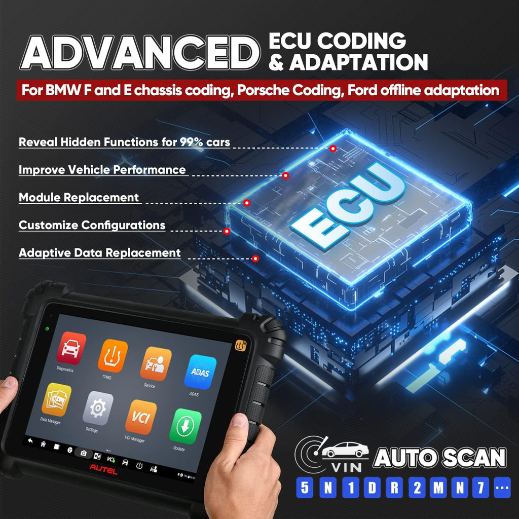 Diagnostic Scanner Tool with All Systems & TPMS Function A7
