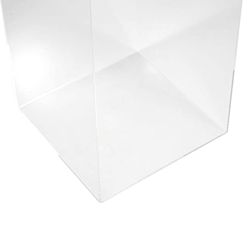 Acrylic Display Case 3-Layer Bakery Pastry Cabinet for Donut Cookie Retail Counter 18.7x14.8x8.5in A7