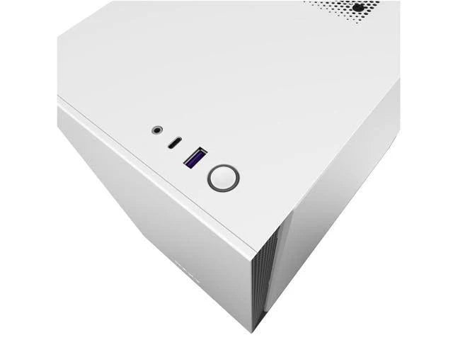 Mini-ITX PC Gaming Case with USB-C and Tempered Glass a7