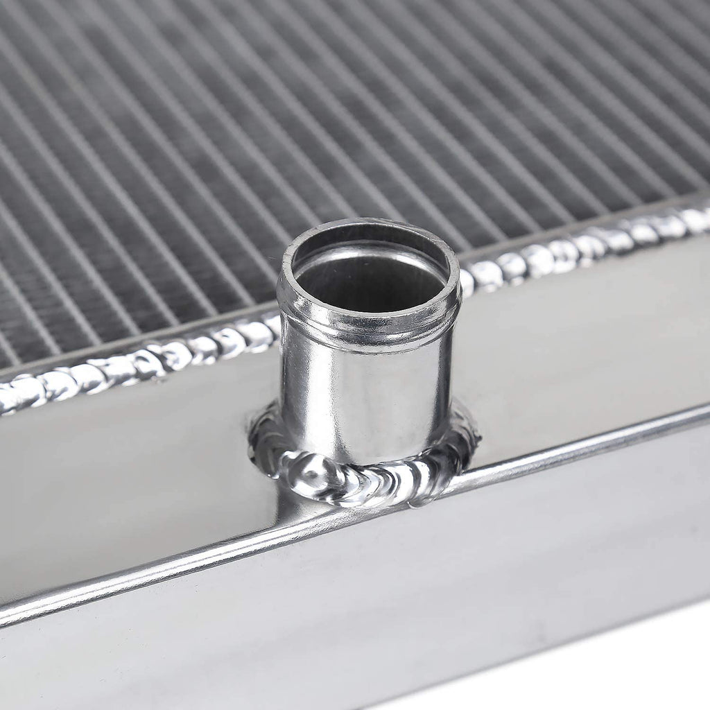62mm 3-Row Aluminum Radiator for 1955-1957 Chevy Bel Air V8 MT a7