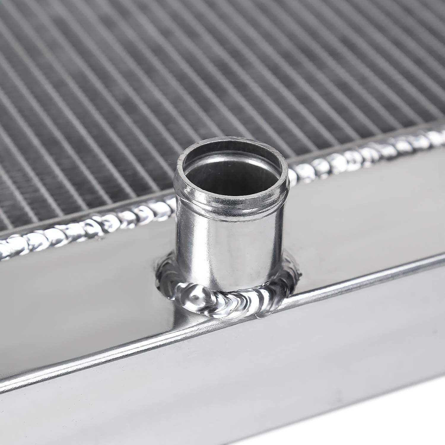 62mm 3-Row Aluminum Radiator for 1955-1957 Chevy Bel Air V8 MT a7