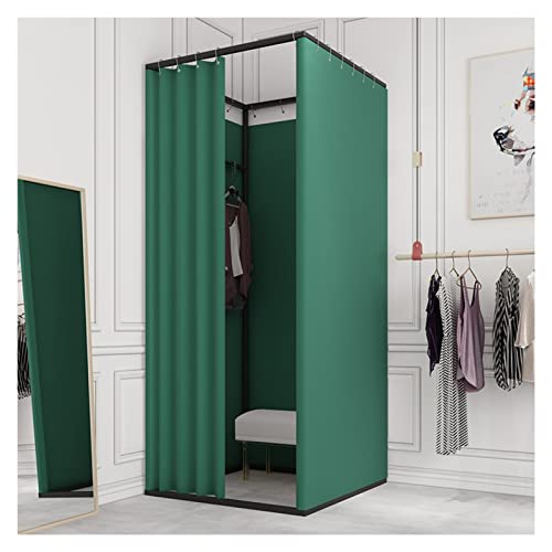 YUYI Clothing Store Fitting Room, Portable Simple Changing Room with Shading Curtain, Foldable Privacy Protection Dressing Room for Fashion Photoshoots Private Space, 5 Colour Stable Durable (Color