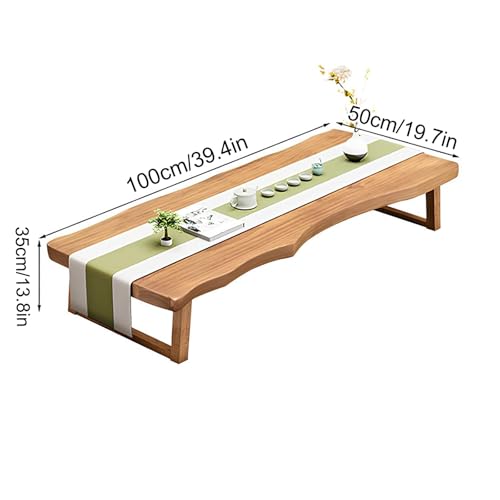 Japanese Floor Table Solid Wood Low Coffee Table a7
