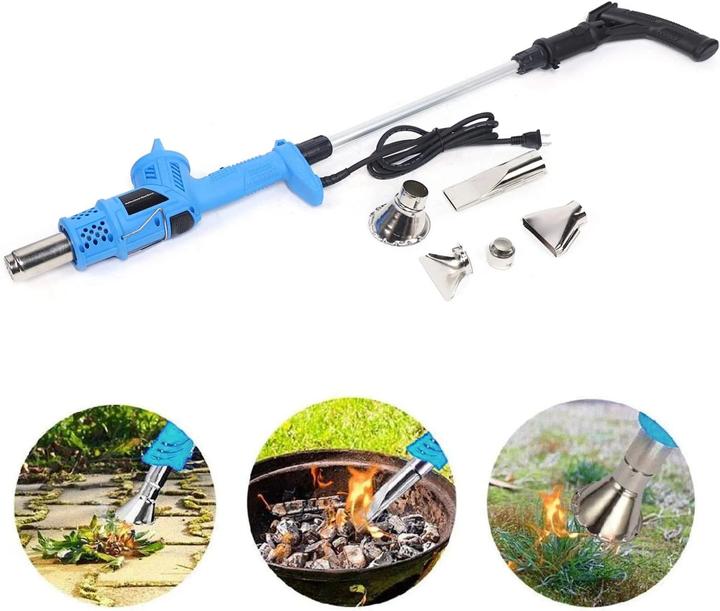 Weed Burner Electric Thermal Weeder Handheld Hot Air Torch A7
