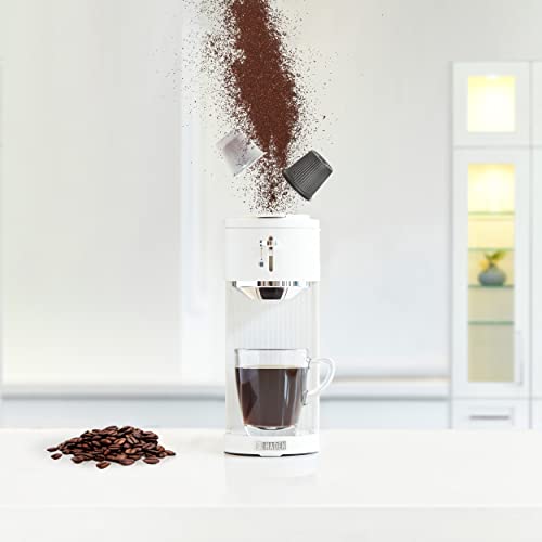 Single Serve Coffee Machine for Pods & Ground Coffee K7