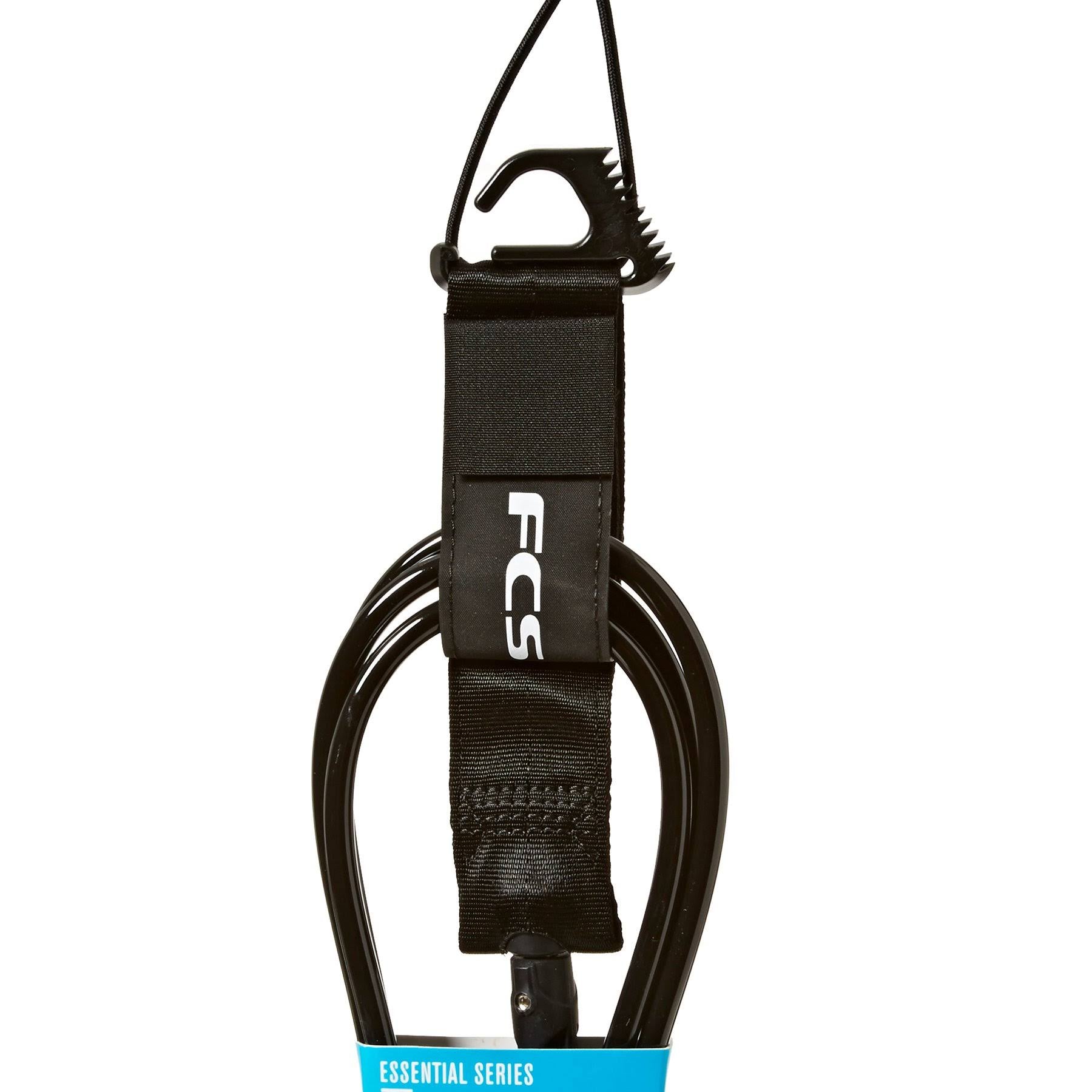 Longboard Leash Black 9ft Calf k7