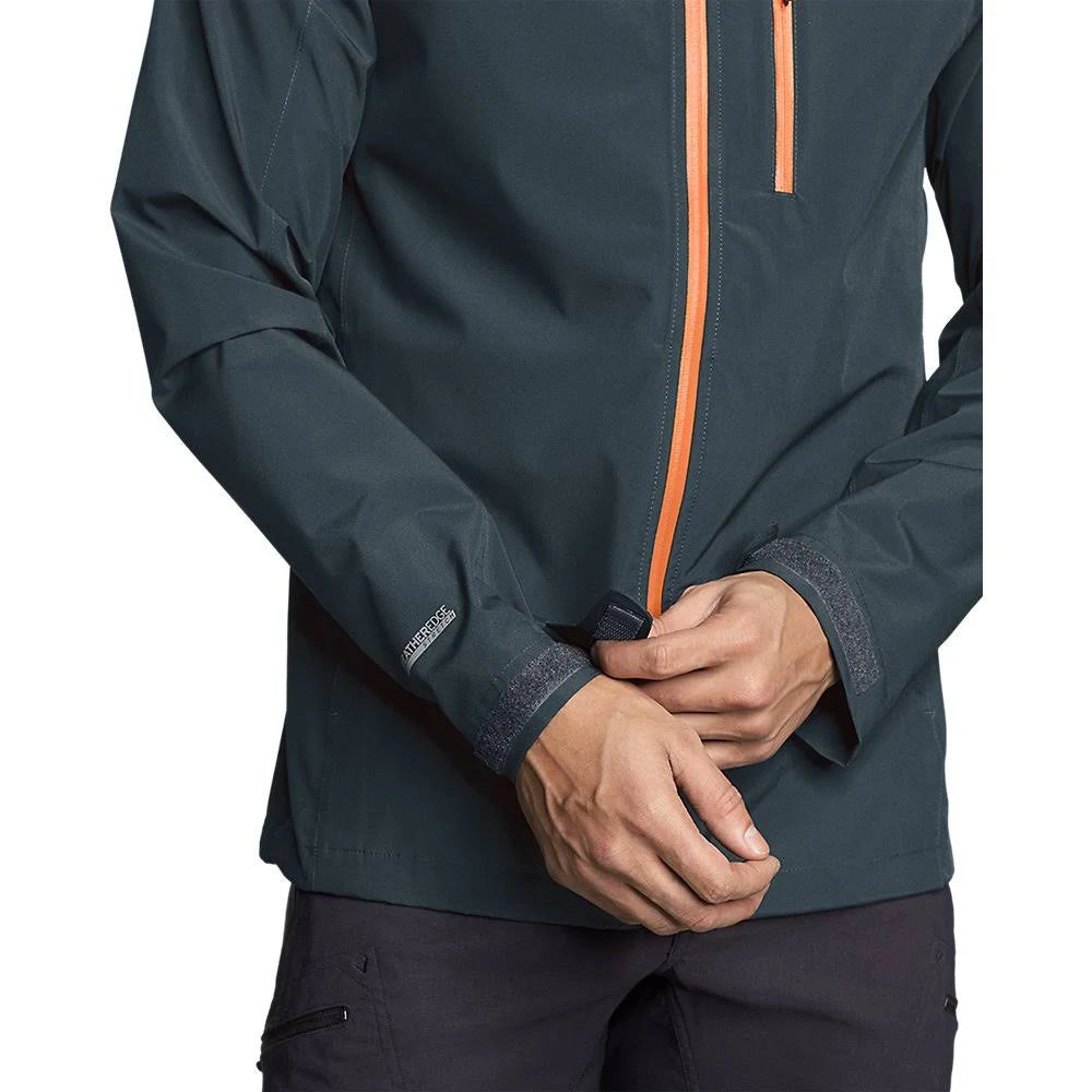 Men's Stretch Rain Jacket - Blue K7