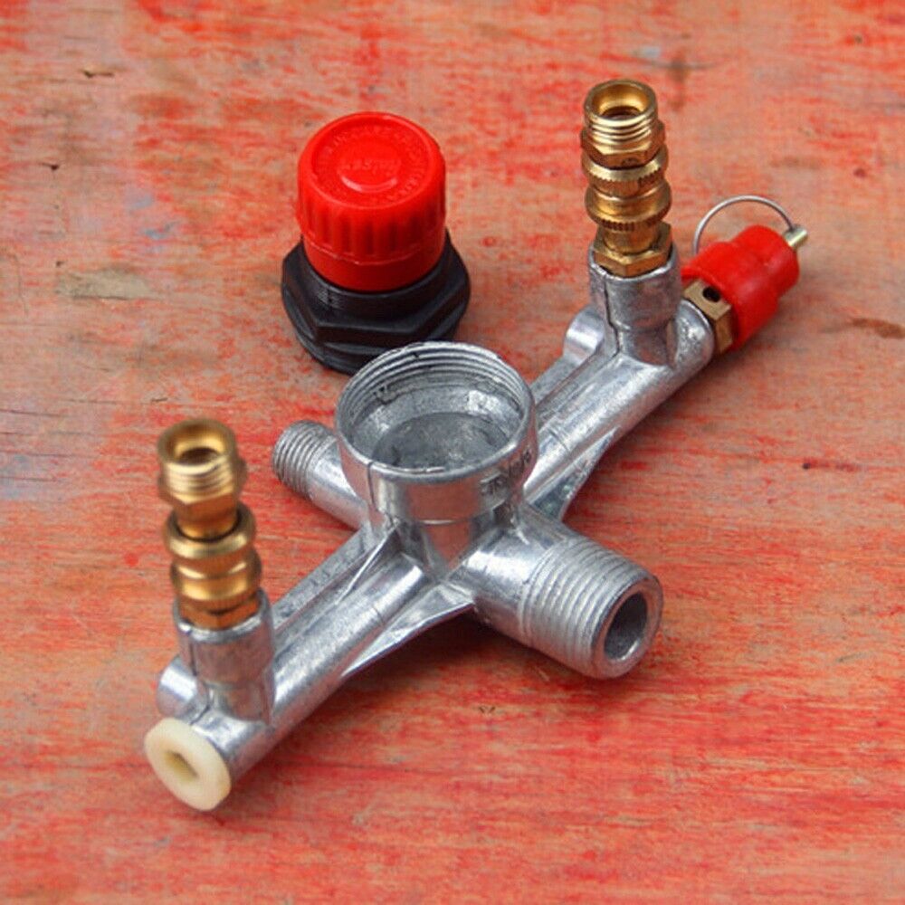 Air Compressor Pressure Switch Valve Manifold Assembly k7