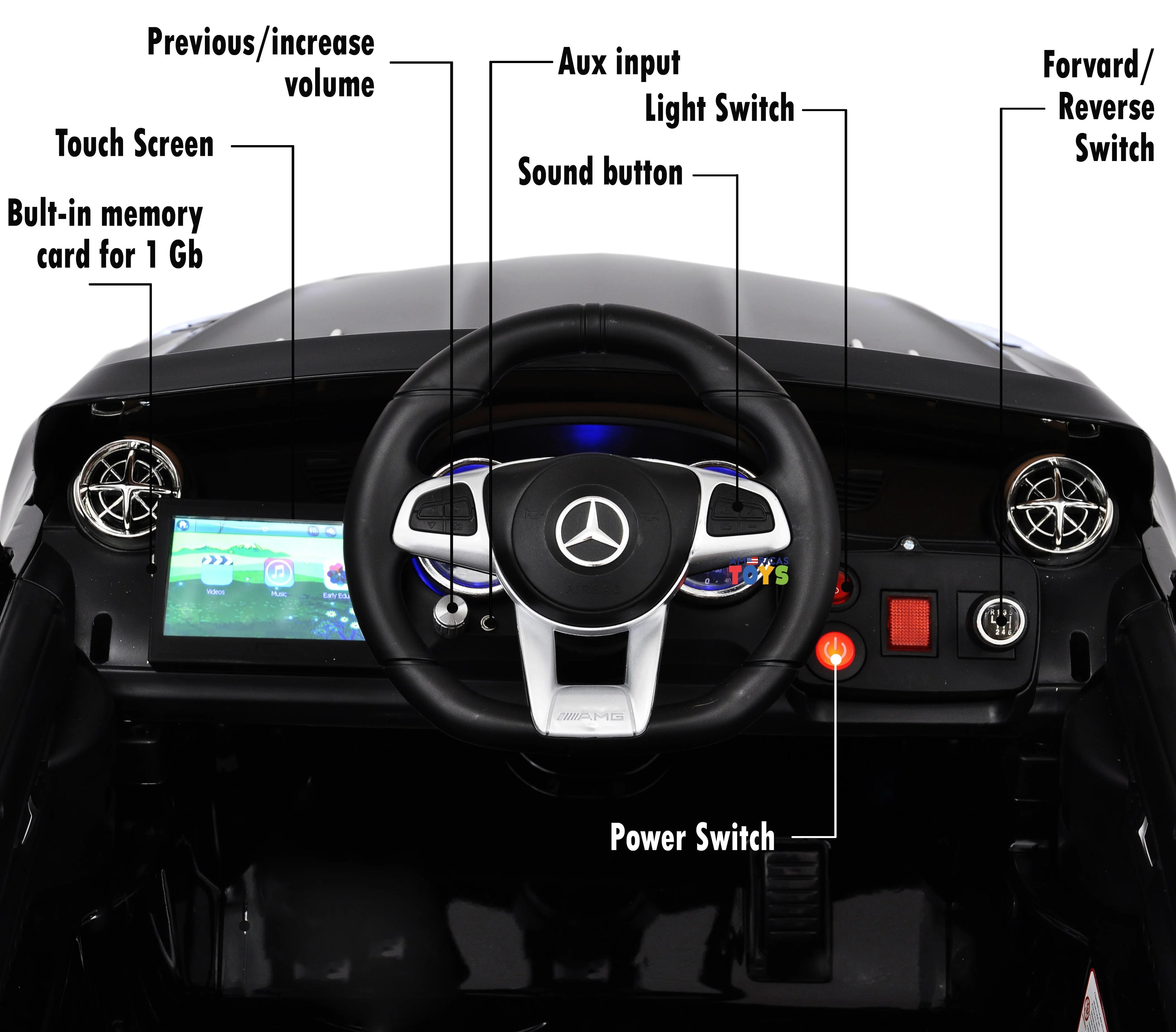 Ride on Car with Remote Control for Kids K7