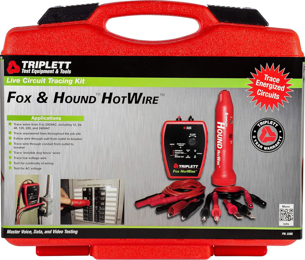 Tone and Probe Wire Trace Cable Test Kit r7K
