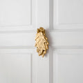 Renovators Supply Door Knockers for Front Door 6" Solid Brass Oak Leaf Shaped Door Knocker w/Screws