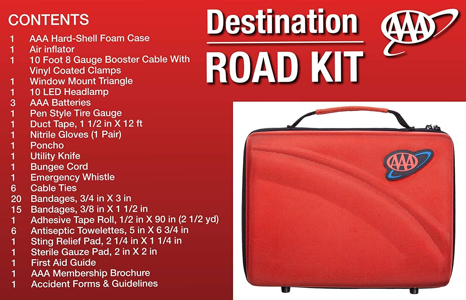 Tire Inflator Emergency Kit 68pc a7
