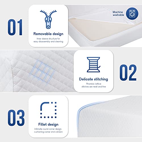 King Size Memory Foam Mattress 8 Inch Medium Firm A7