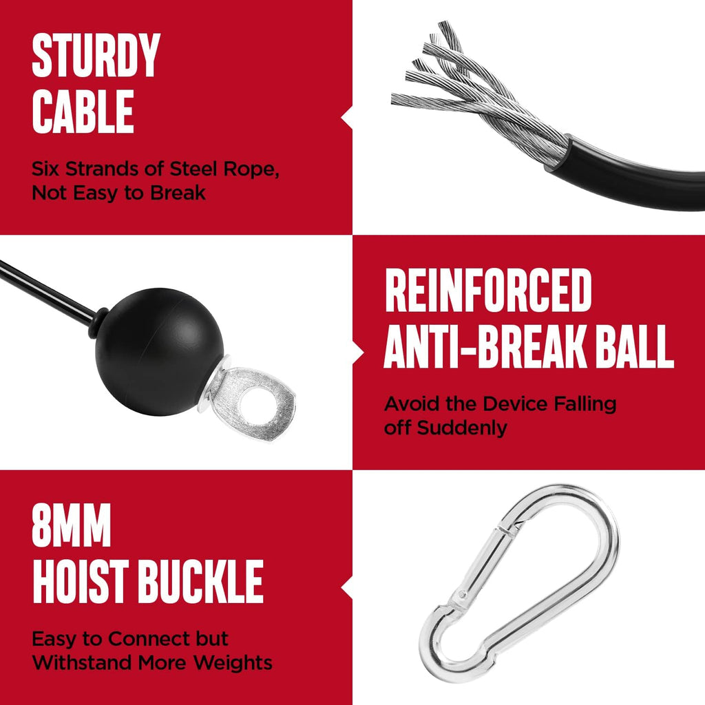 Pulley System for Gym Cable Weight Training a7