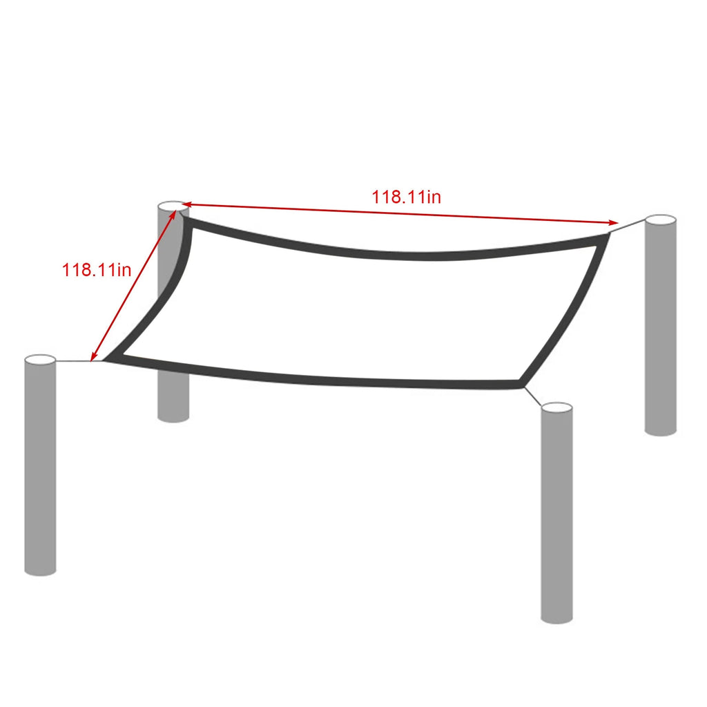 Clear Tarps UV Resistant Vinyl Coated PVC with Rustproof Grommets a7