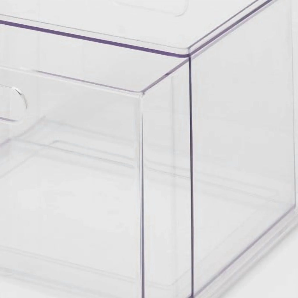 Clear Single Drawer Storage Bin A7