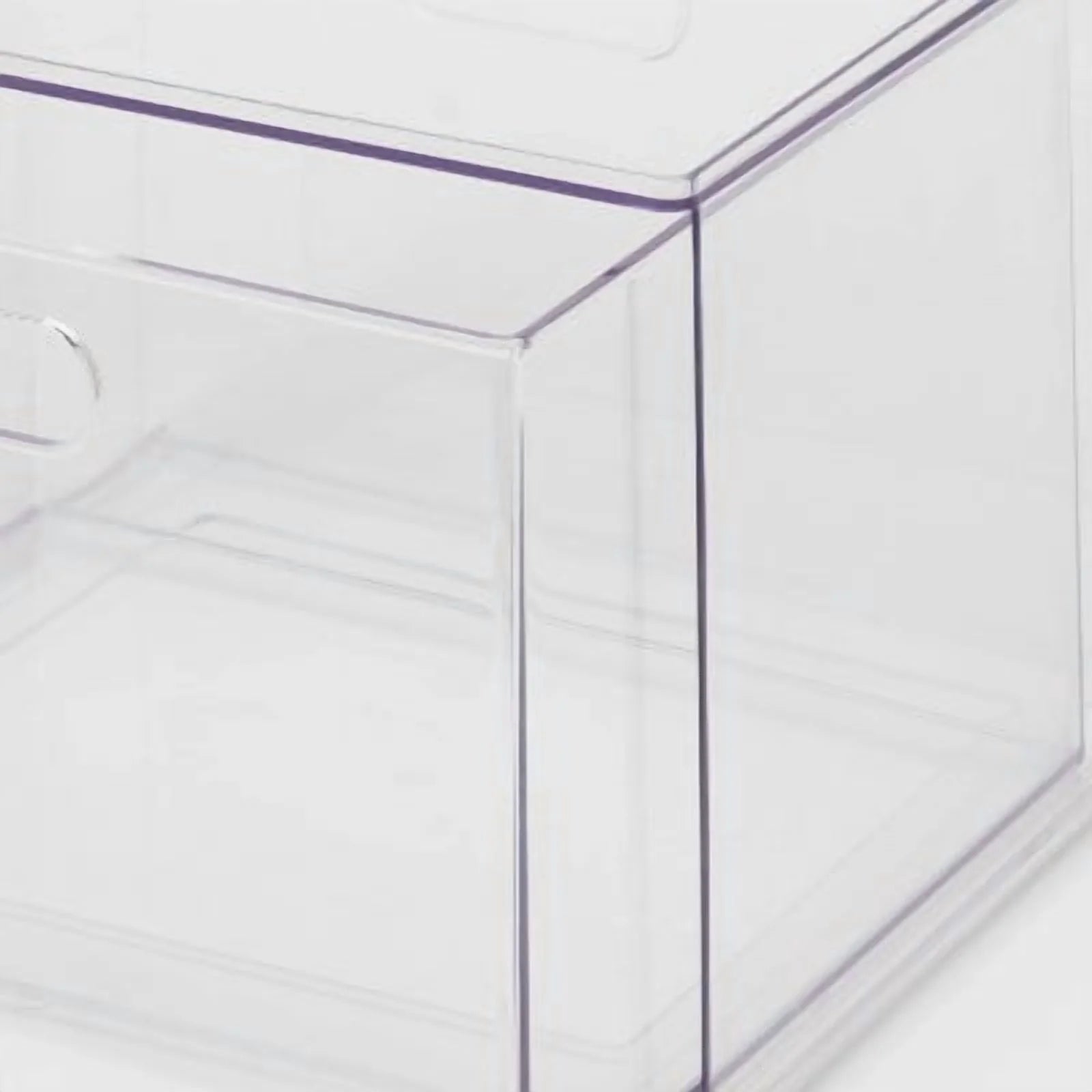 Clear Single Drawer Storage Bin A7
