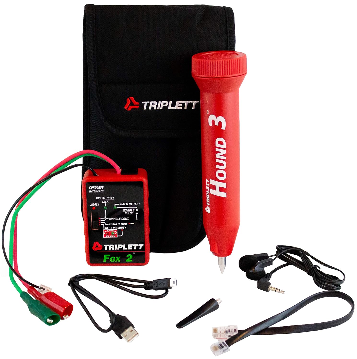 Tone and Probe Wire Trace Cable Test Kit r7K
