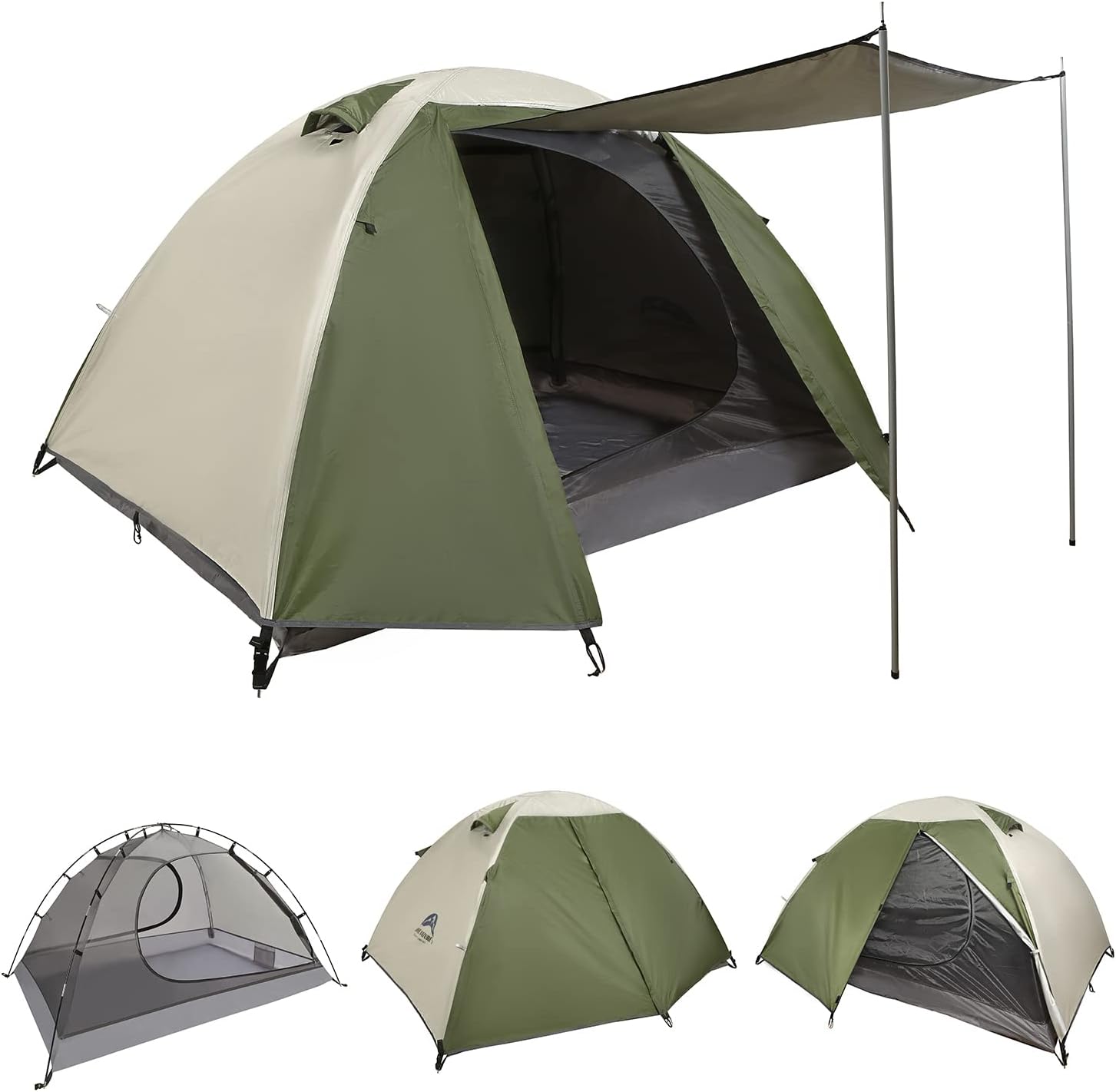 2 Person Ultralight Waterproof Dome Tent k7