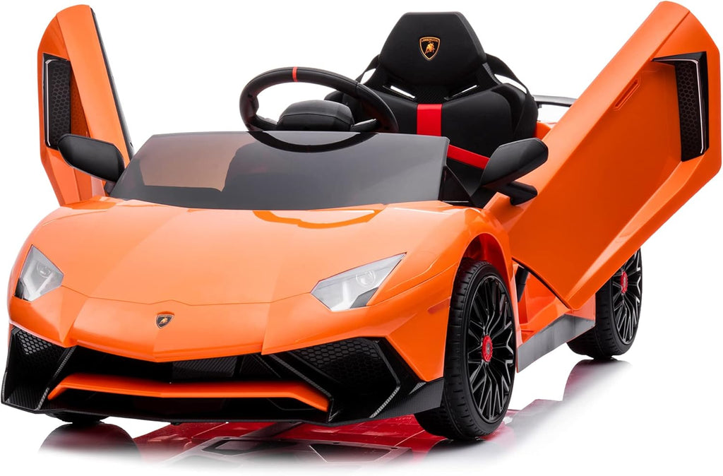 Electric Ride On Sports Car Toy with Parent Control, LED Lights a7