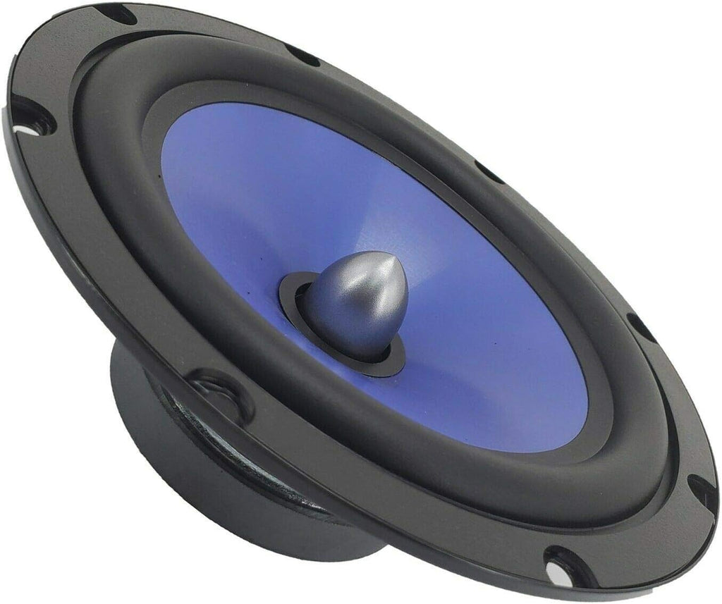 6.5" 2-Way Car Audio Component Speaker System with Woofers Tweeters & Crossovers x2 a7