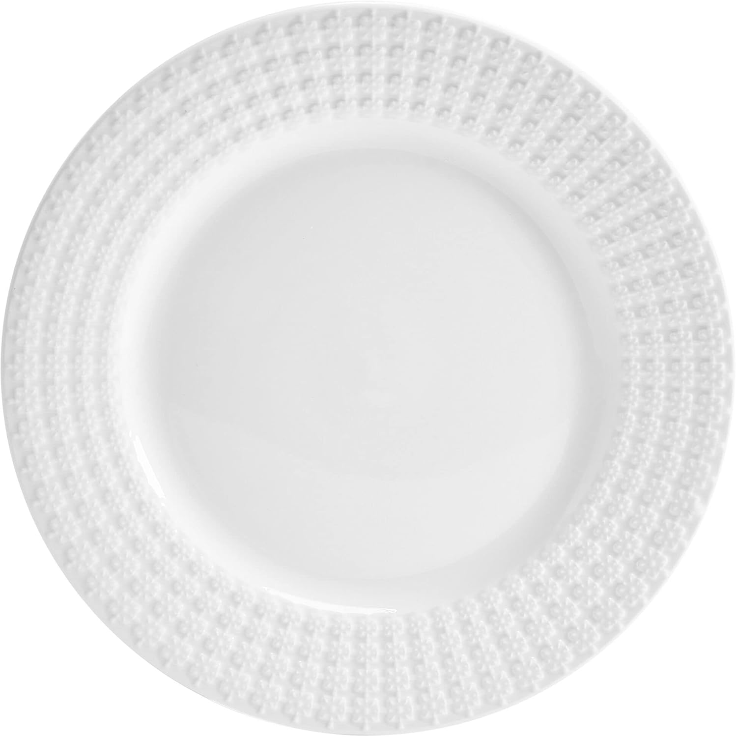 Dinnerware Set, 12 Piece, Service for 4 White a7