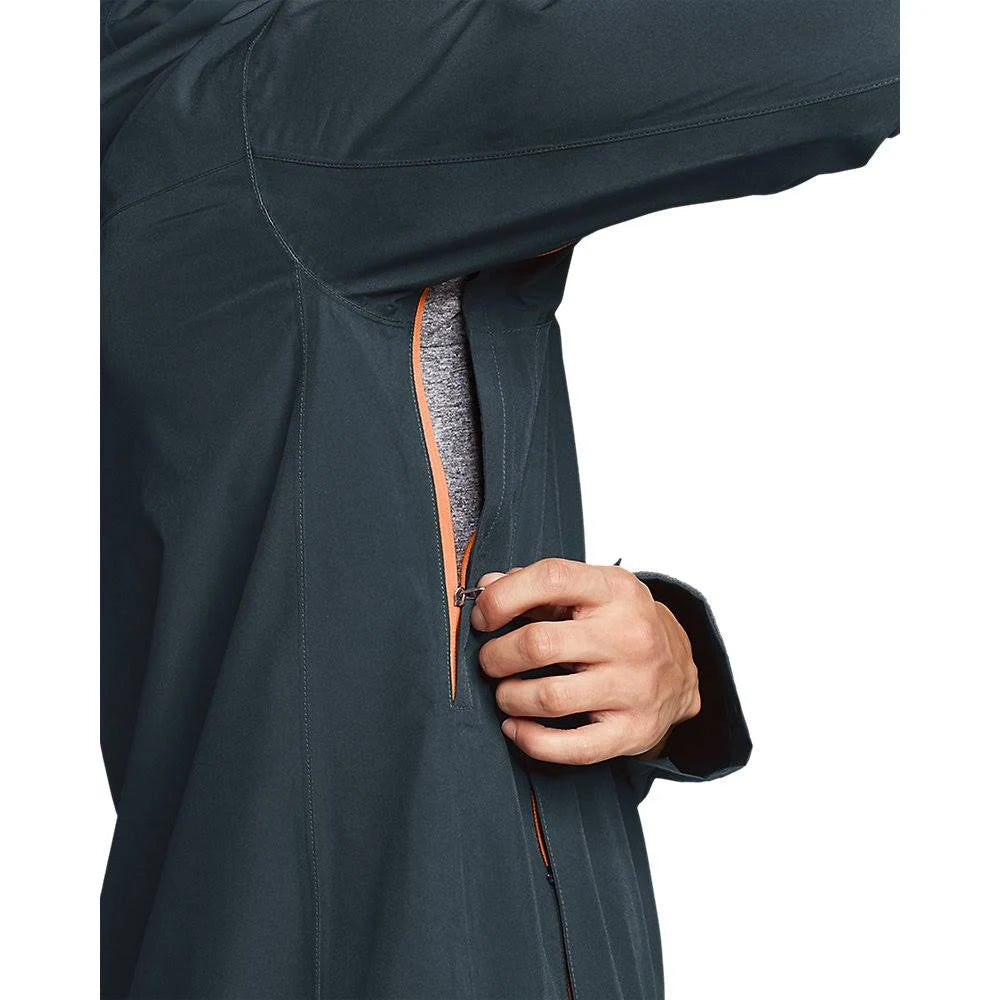Men's Stretch Rain Jacket - Blue K7