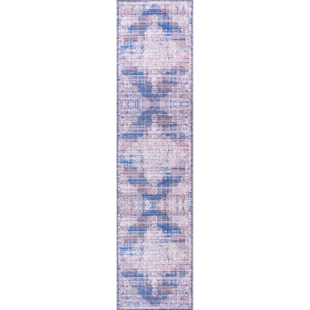 JONATHAN Y JONATHAN  Y Asa Bohemian Medallion Machine Washable Area Rug 2 X 8