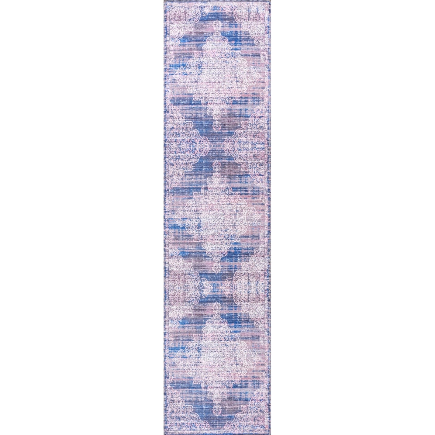 JONATHAN Y JONATHAN  Y Asa Bohemian Medallion Machine Washable Area Rug 2 X 8
