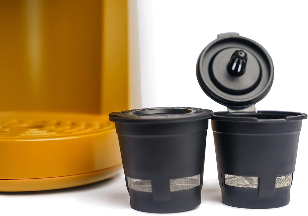 Coffee Brewer with 6-12oz Brew Sizes, Reusable Filter A7