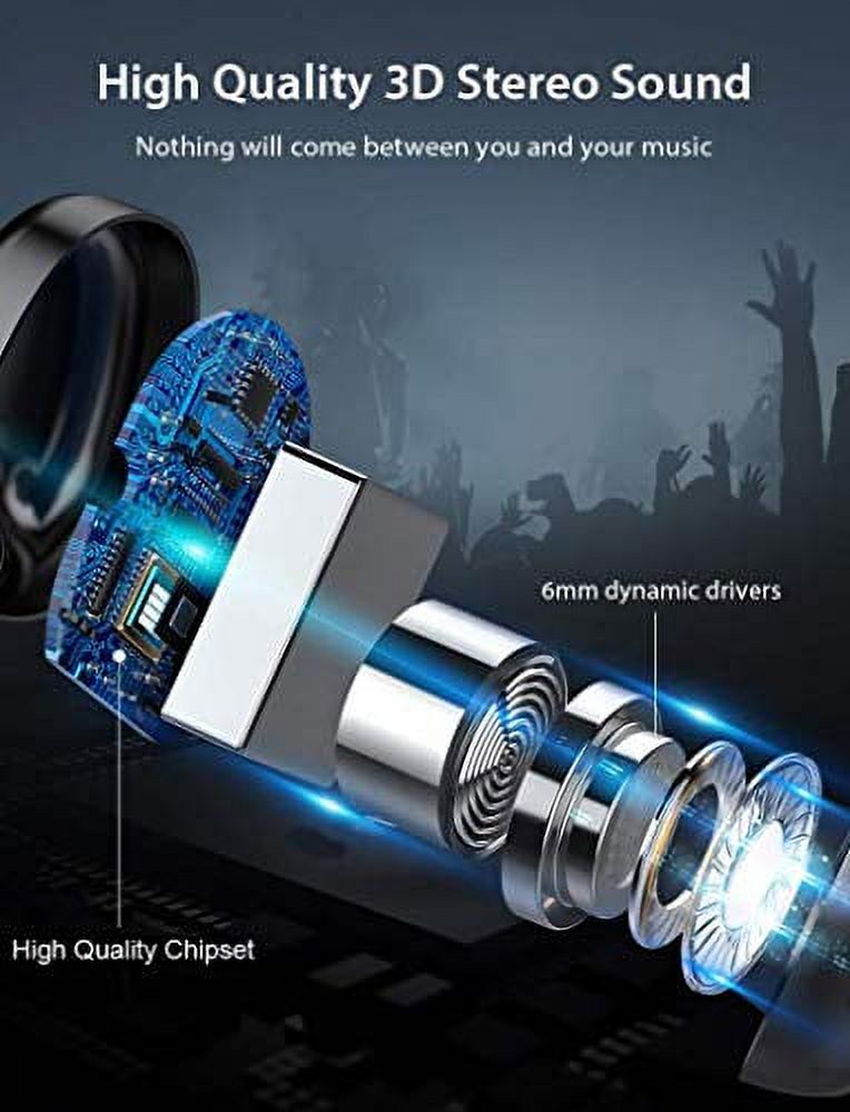 Wireless Earbuds with Charging Case Mic A7