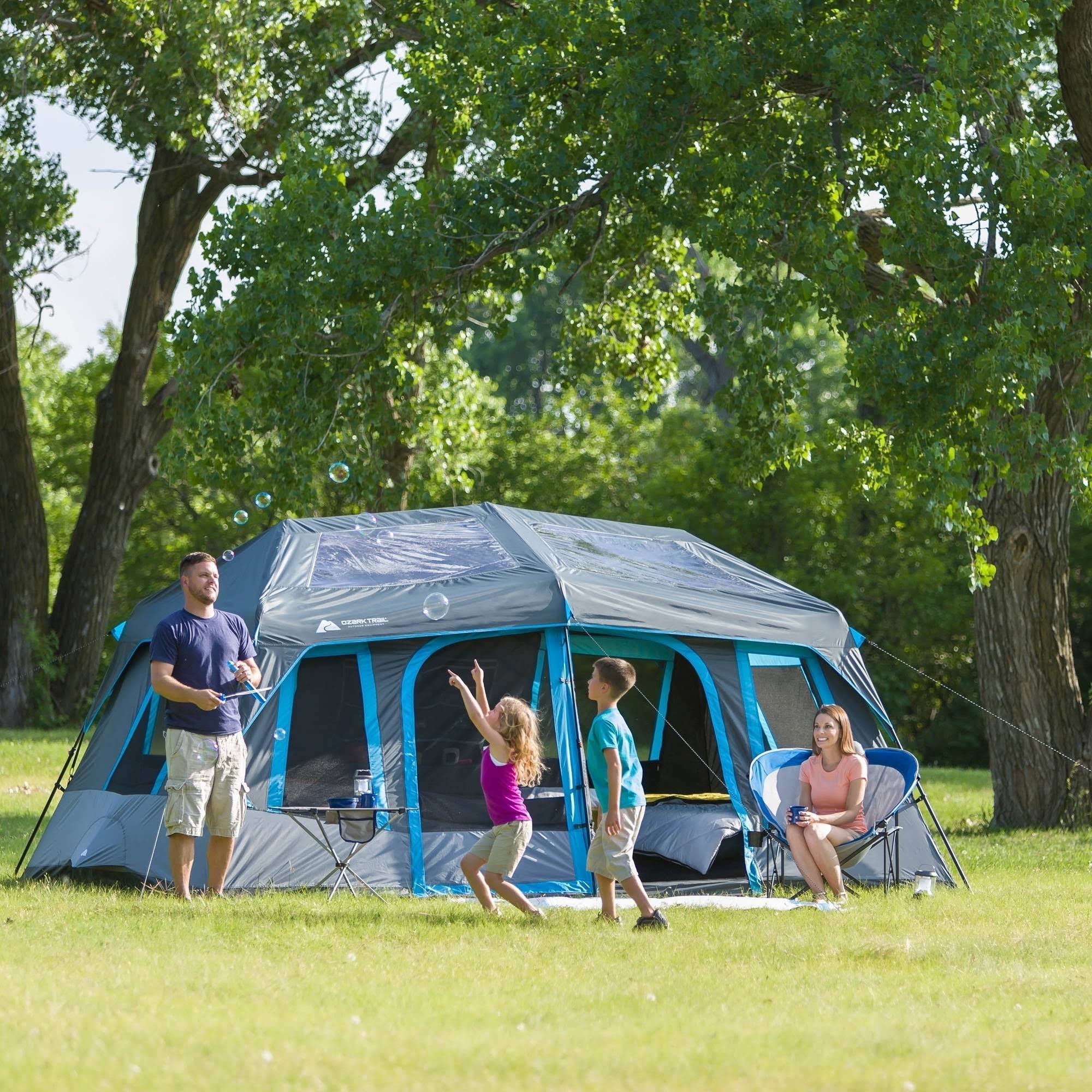 10-Person Dark Rest Instant Cabin Tent A7
