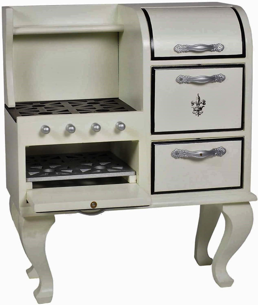 Wooden Doll Cook Stove & Oven 18 Inch A7