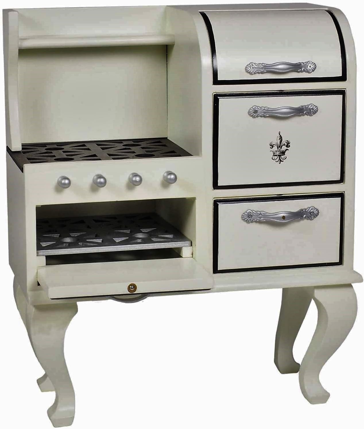 Wooden Doll Cook Stove & Oven 18 Inch A7