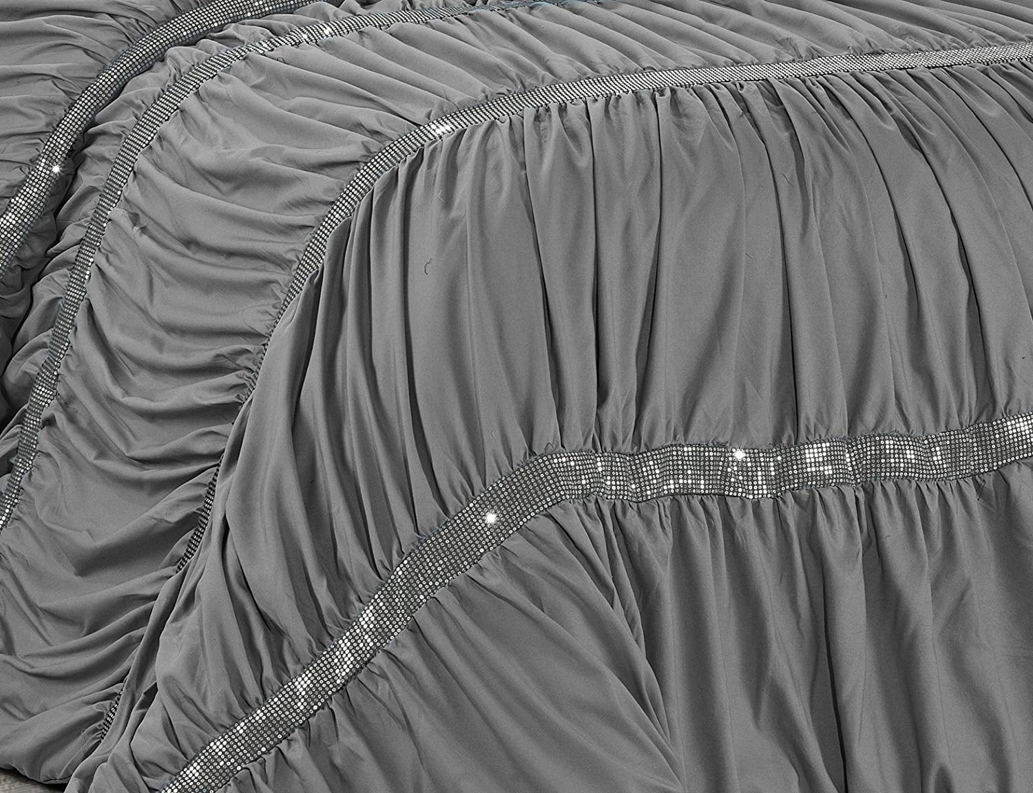 Comforter Set Queen 7 Piece with Shams & Bed Skirt a7