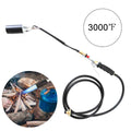 ECUTEE Propane Torch Weed Burner 500,000BTU Burner Torch with 2 Electronic Igniters & 79 inch Hose for Making Weeding, Snow Melting