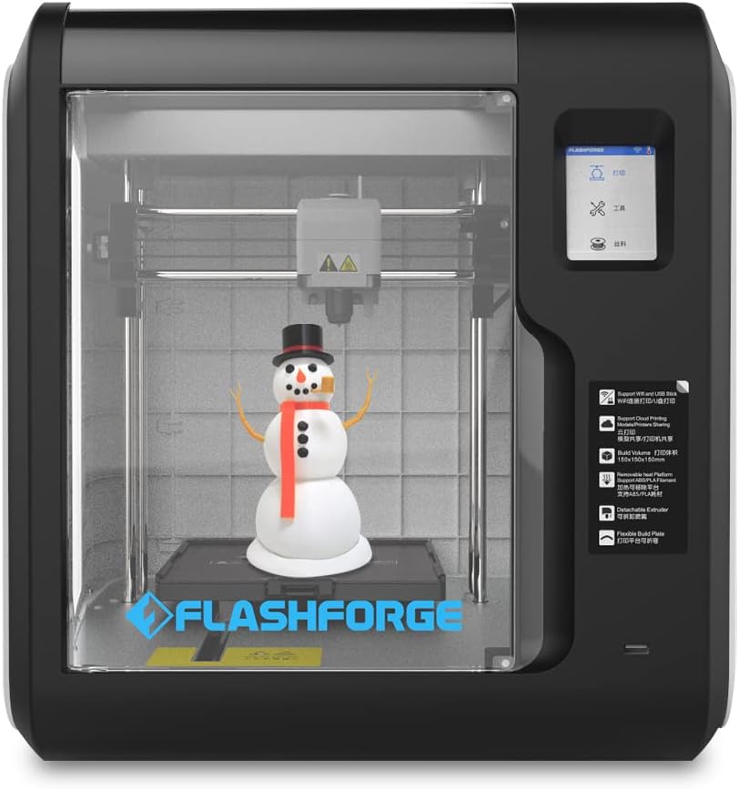 3D Printer with Auto Leveling and Removable Nozzle A7