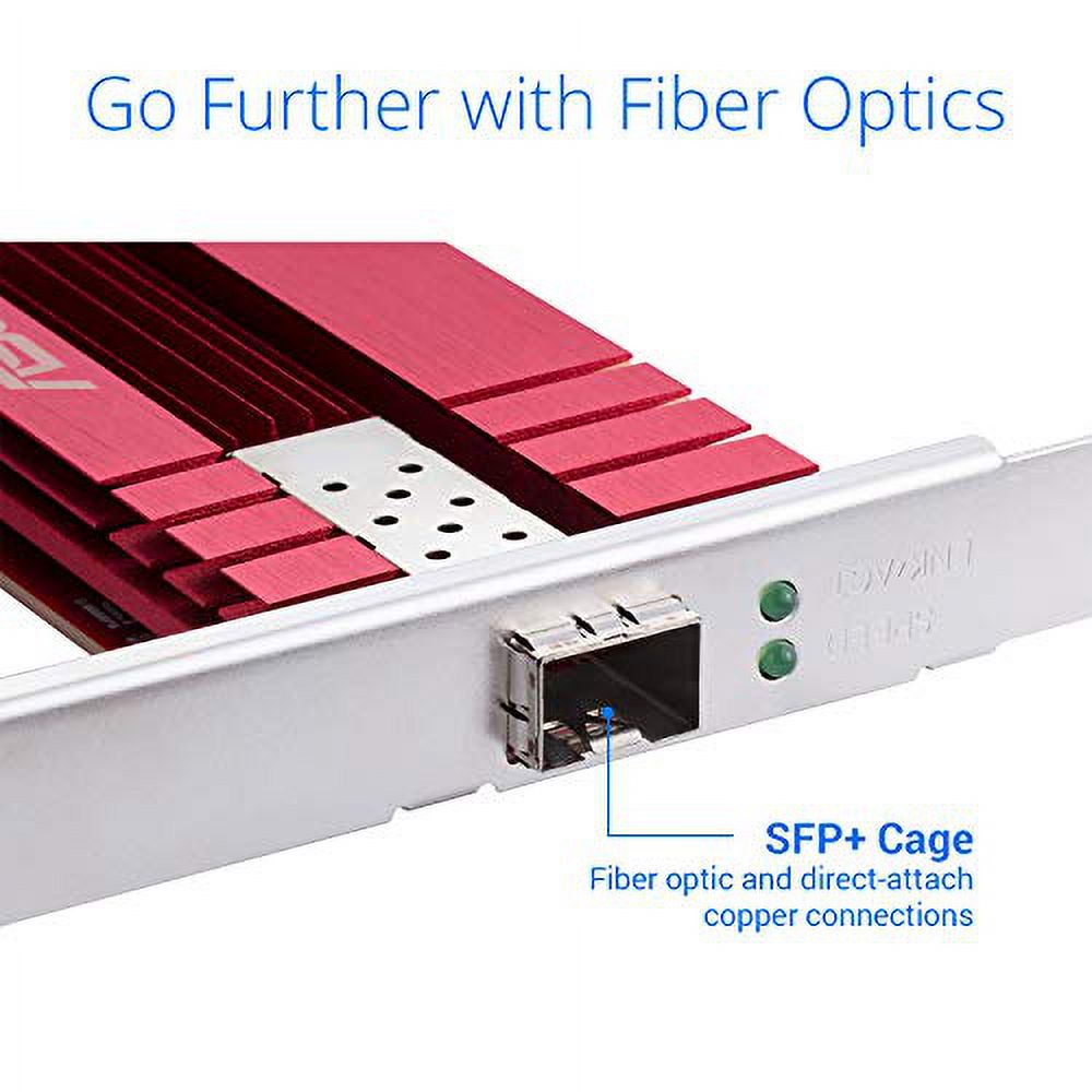 10Gbps PCIe SFP+ Network Card f7