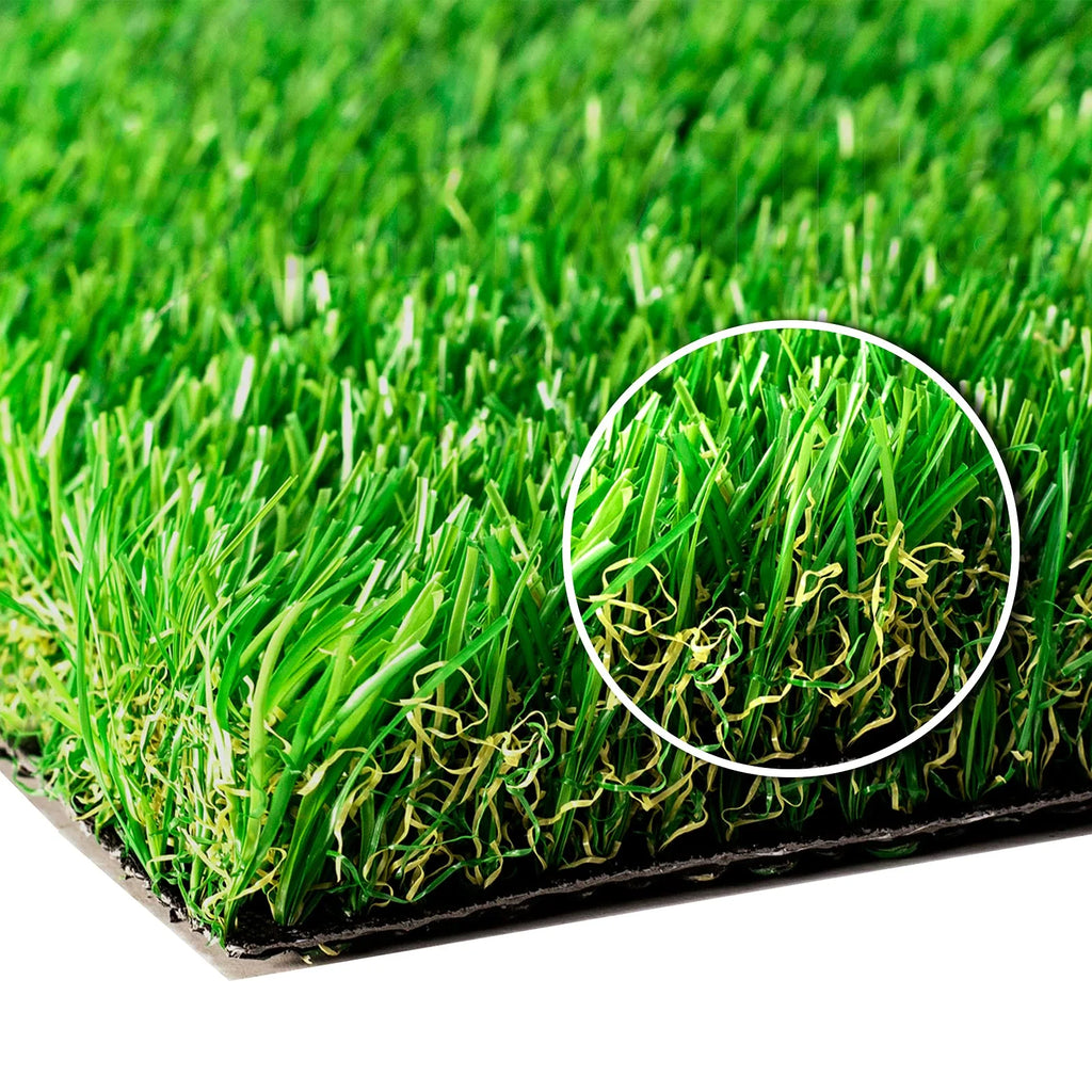 Artificial Grass 1.38" Pile Height 6x14 ft Indoor Outdoor Pet Rug k7