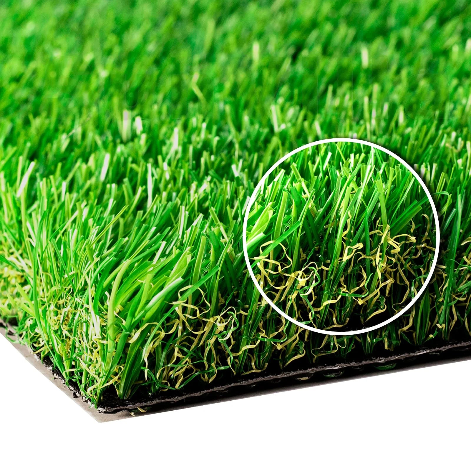 Artificial Grass 1.38" Pile Height 6x14 ft Indoor Outdoor Pet Rug k7