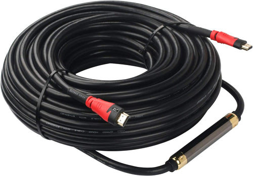 100ft HDMI Cable with Signal Booster, 4K 3D CL3 Rated a7