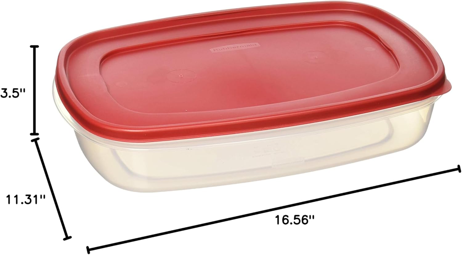 Plastic Food Storage Container 1.5 Gal Set of 2 a7