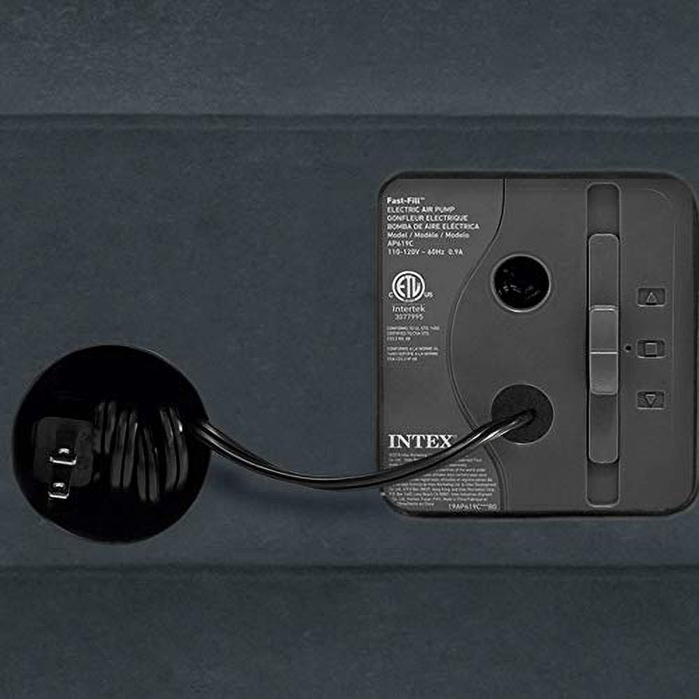 Airbed with Internal Electric Pump Queen Grey 7k