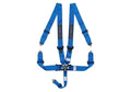 Corbeau 53005B Seat Belt Harness 5-Point Camlock Bolt-In Blue