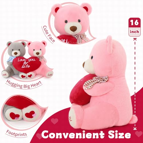 Brown Giant Teddy Bear Stuffed Animal 36in A7