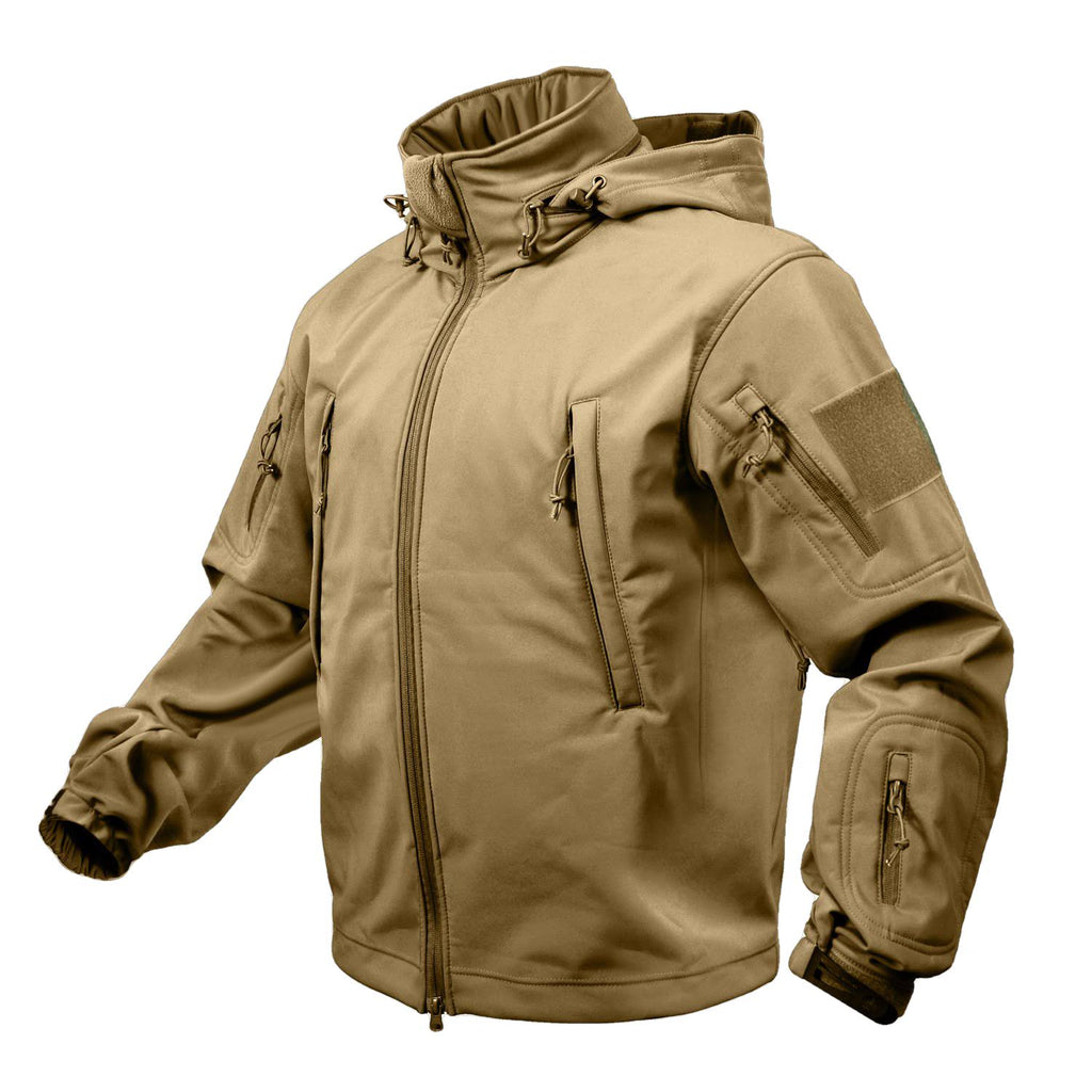 Special Ops Tactical Soft Shell Jacket Coyote Brown / 2XL