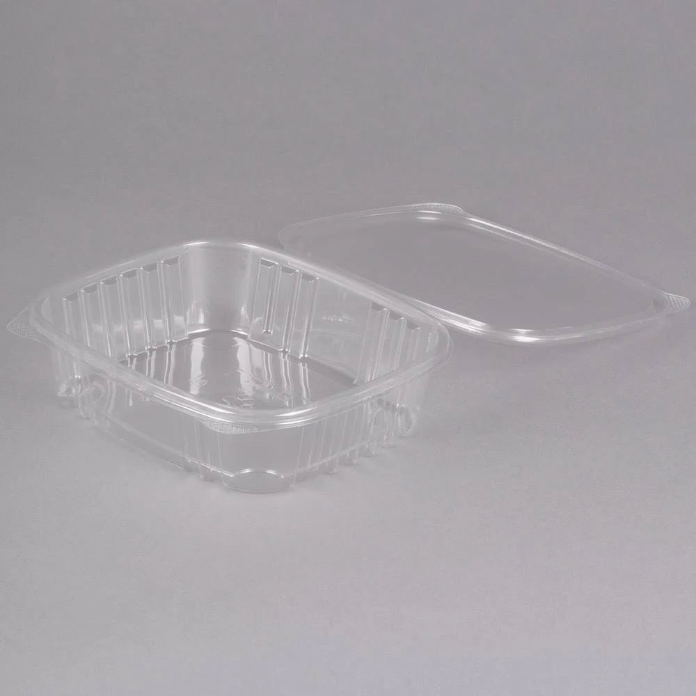 Clear Hinged Deli Container 24 oz 200 Case k7