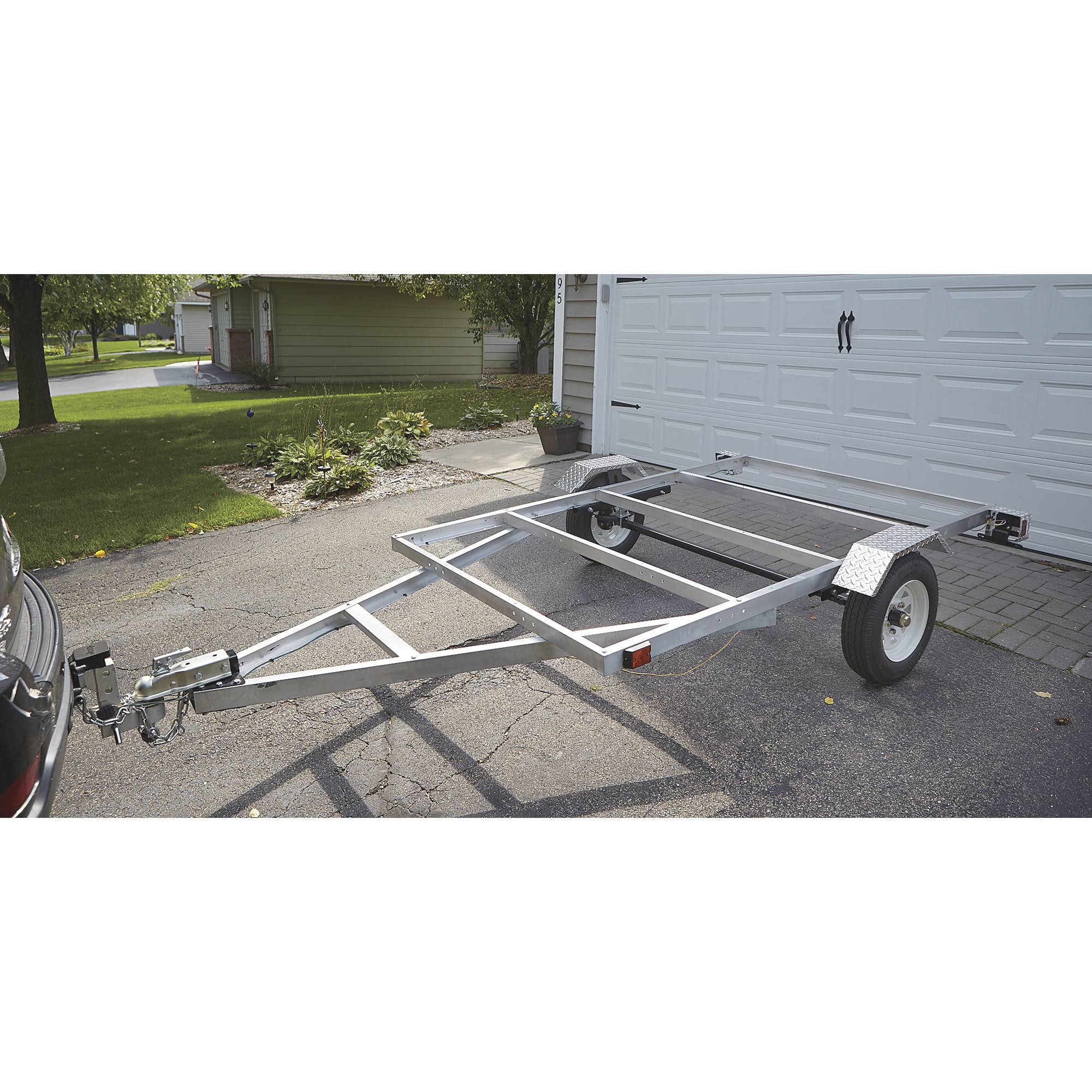 Aluminum Utility Trailer Kit 5x8 ft 1715 lb A7